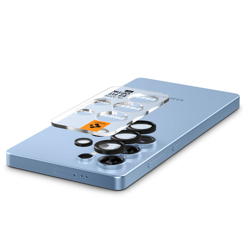 Protector de Pantalla Spigen Galaxy S25 Ultra – Glas.tR EZ Fit Optik Pro HD (Paquete de 2)
